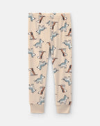Pijama 2 piezas de terciopelo, perro en tostado - Carter's