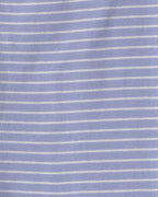 Pijama 4 piezas de algodón, monstruos en azul y crema - Carter's