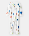 Cotton pajamas with monster design