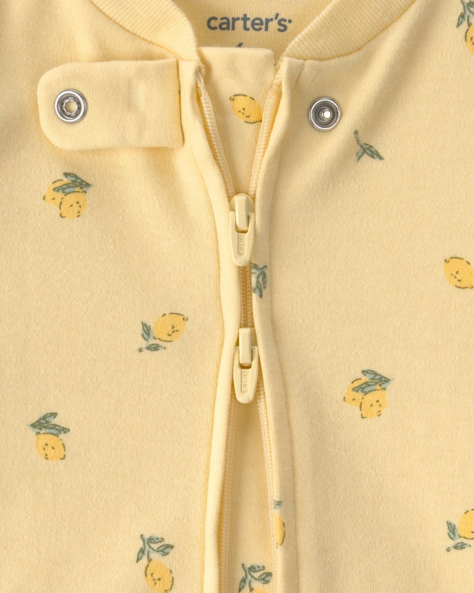 Pijama de algodón con estampado de limones - Carter's