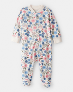 Pijama de algodón con estampado floral nostálgico - Carter's