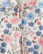 Pijama de algodón con estampado floral nostálgico - Carter's