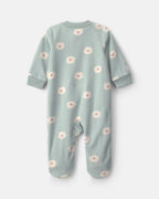 Pijama de polar con pie, osos en verde - Carter's