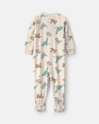 Pijama de terciopelo con antideslizantes, dinosaurios - Carter's