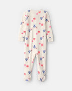 Pijama de terciopelo con pie bordado, monstruos - Carter's