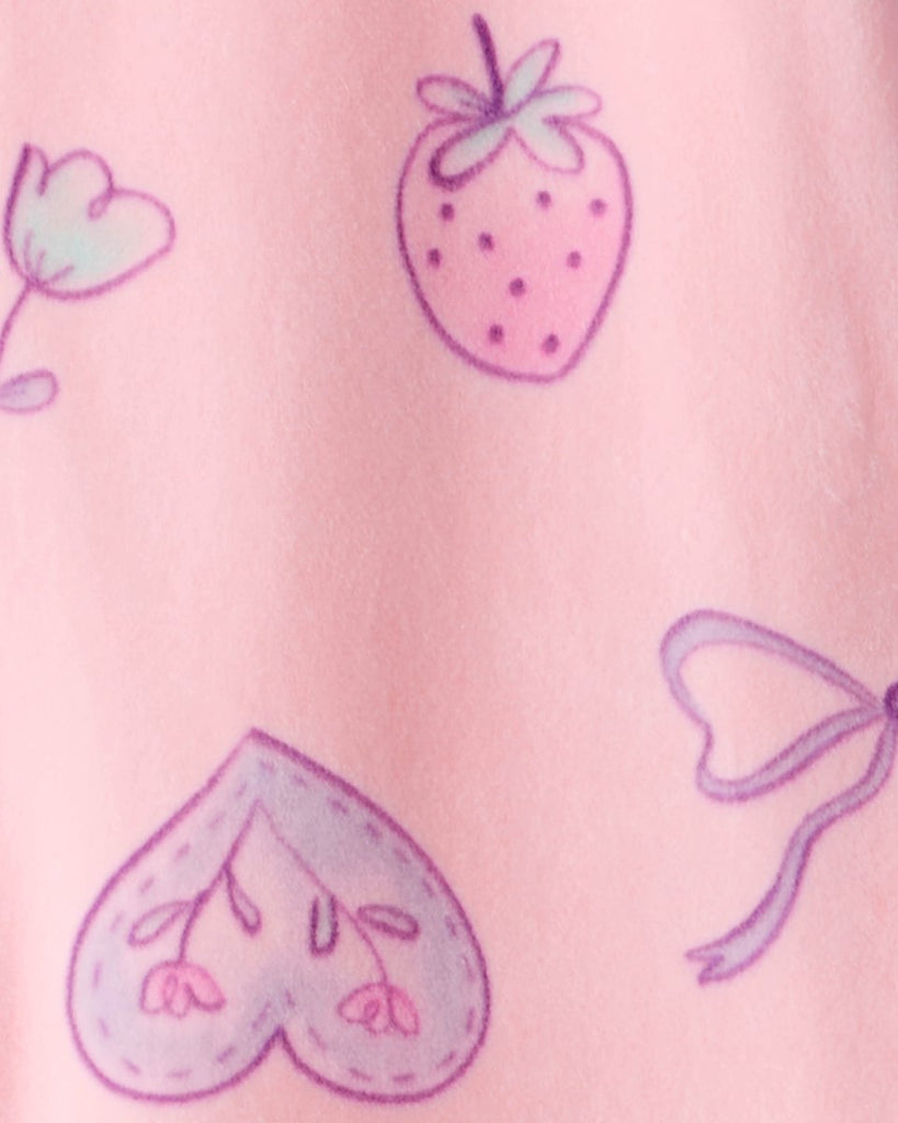 Pijama enterizo ajustado con cisnes - Carter's