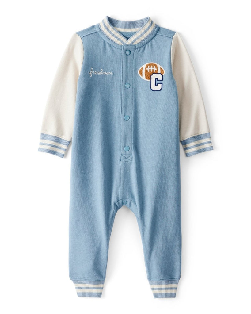 Pijama enterizo azul para bebé niño - Carter's