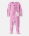 Cow print cotton onesie