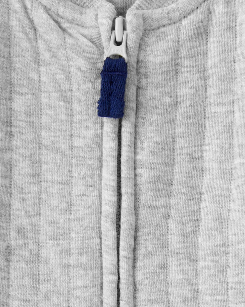 Pijama enterizo gris acolchado para bebé niño - Carter's