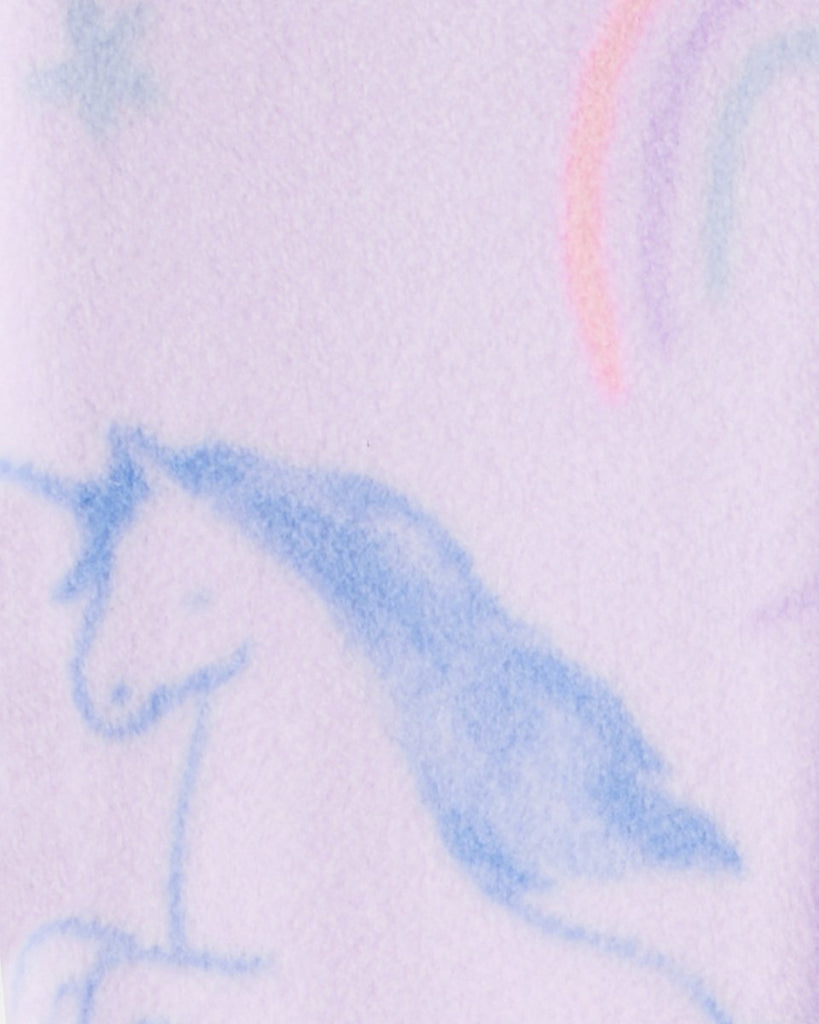 Pijama enterizo polar estampado unicornio - Carter's