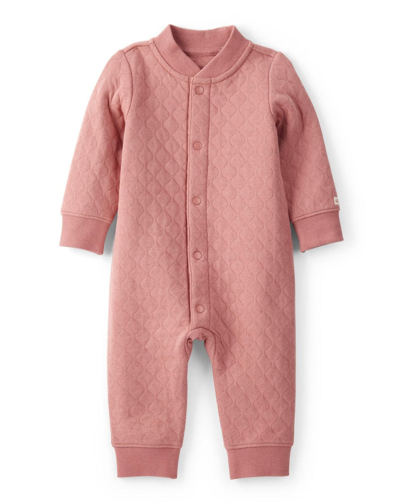 Pijama enterizo rosa acolchado para bebé niña - Carter's