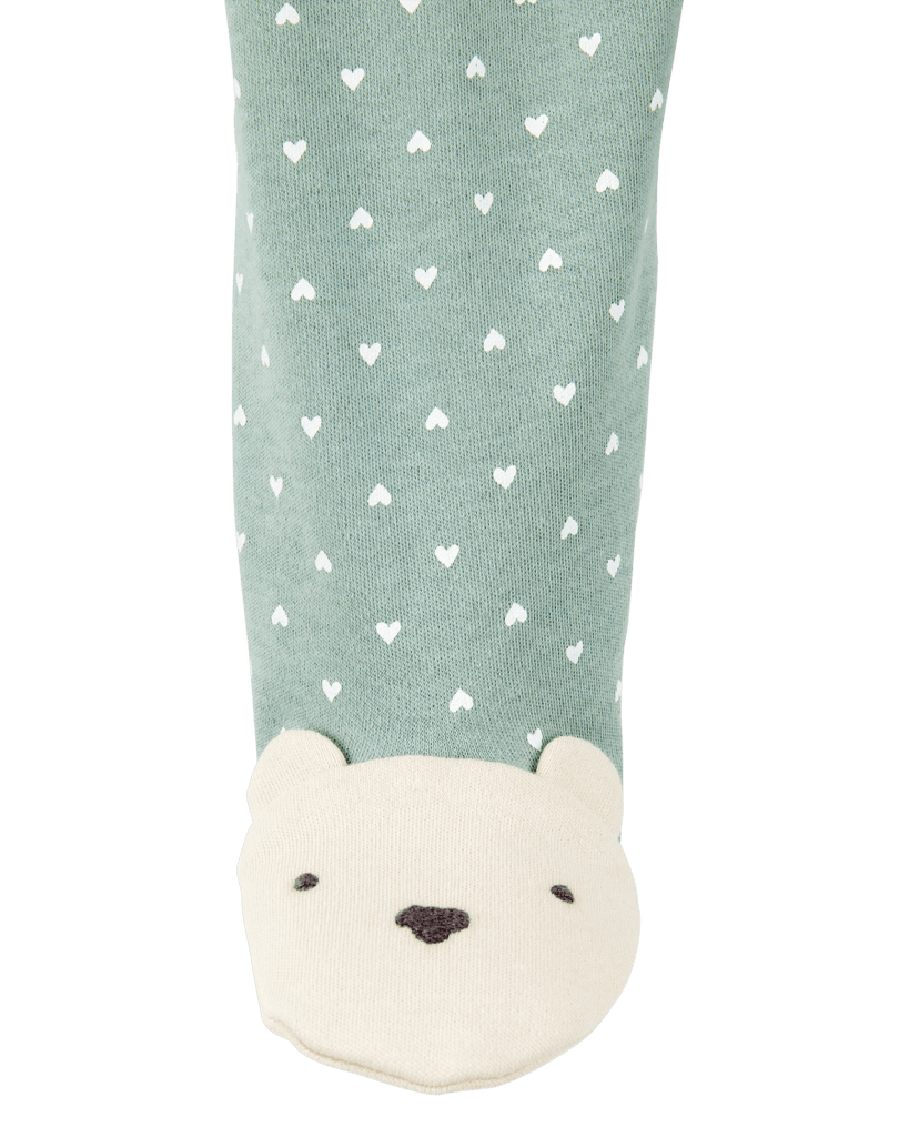 Pijama entero algodón diseño polka - Carter´s