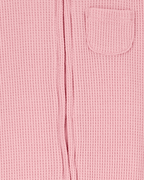 Pijama entero con algodón térmico con detalles florales - Carter's
