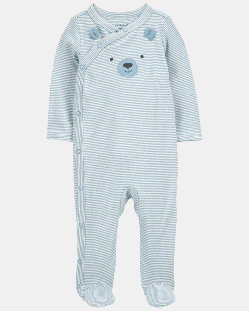 Pijama entero de algodón interlock diseño oso - Carter's