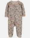 Thermal cotton floral design full pajama