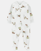 Pijama entero de micropolar diseño cabaña - Carter's