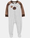 Pijama entero de micropolar diseño cara de perro