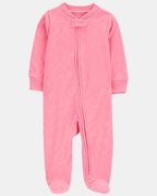 Pijama entero de micropolar diseño corazones - Carter's
