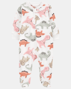 Pijama entero de micropolar diseño dinosaurios - Carter's