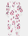Pijama entero micropolar diseño floral