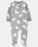Pijama entero micropolar diseño oso polar - Carter's