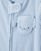 Pijama entero punto canalé bolsillo perrito - Carter's