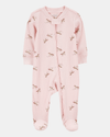 Full ribbed knit horse design pyjamas