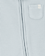 Pijama entero texturizado diseño azul liso - Carter's