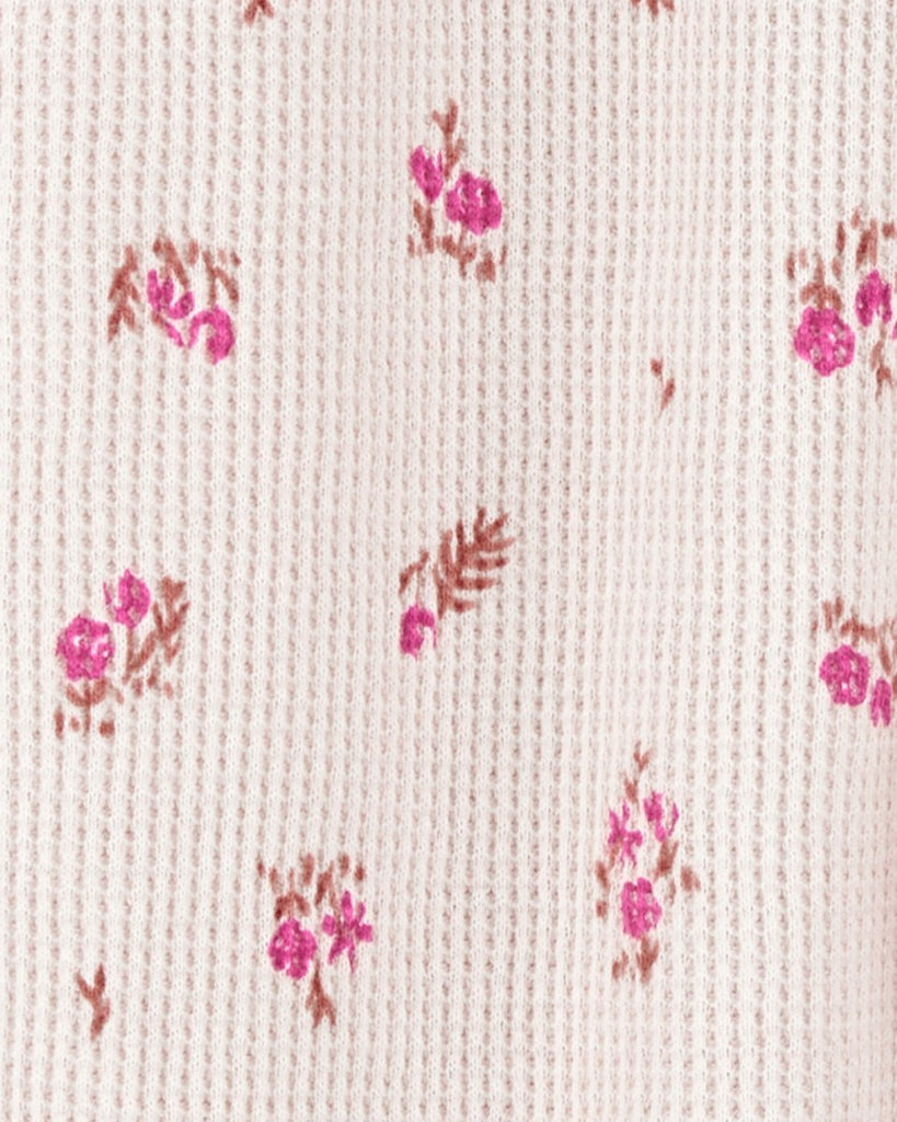 Pijama entero texturizado para bebé con diseño floral - Carter's