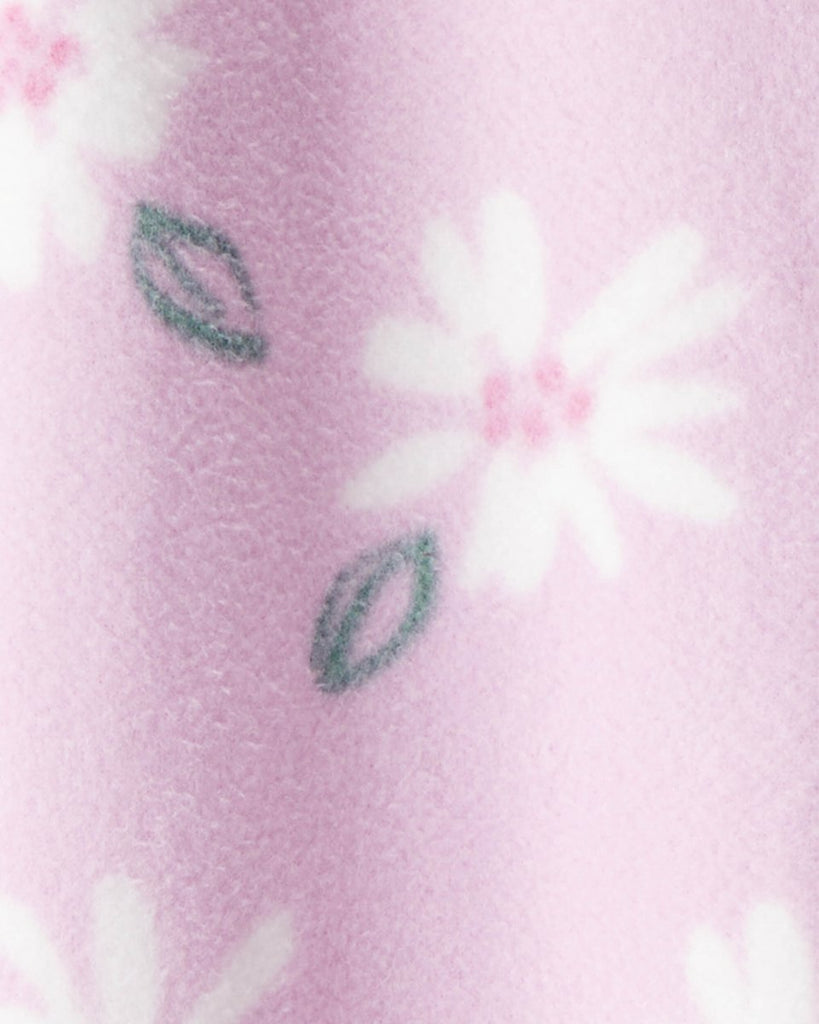 Pijama microfleece para bebé con diseño floral - Carter's