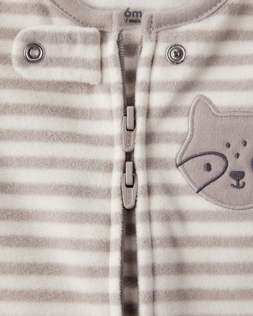Pijama microfleece para bebé con diseño rayas - Carter's