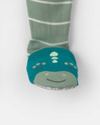 Pijama una pieza de algodón con pie, dinosaurios - Carter's