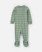 Pijama una pieza de algodón con pie, dinosaurios - Carter's