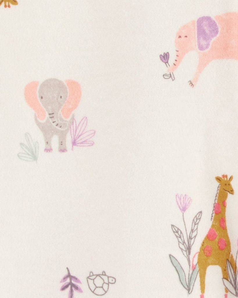 Pijama una pieza de algodón, diseño animales - Carter's