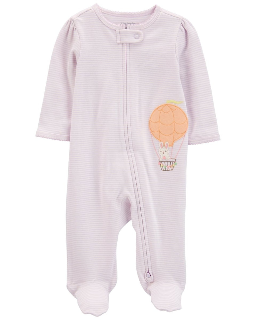 Pijama una pieza de algodón, estampa globo - Carter's