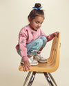 Sudadera de rizo francés «School Spirit», rosa