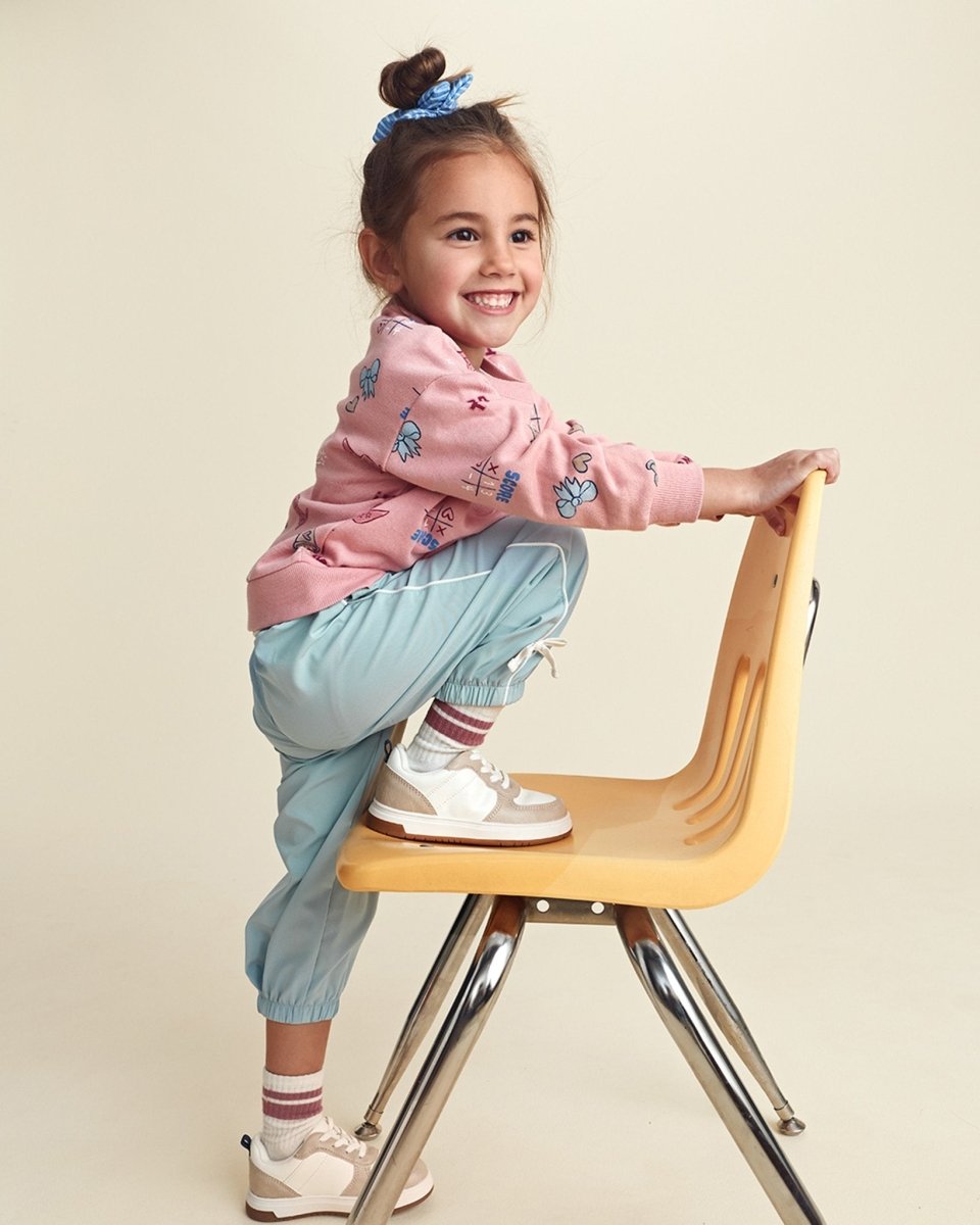 Sudadera de rizo francés «School Spirit», rosa - Carter's