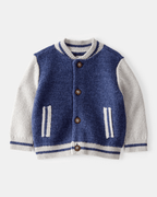 Suéter de punto azul marino - Carter's