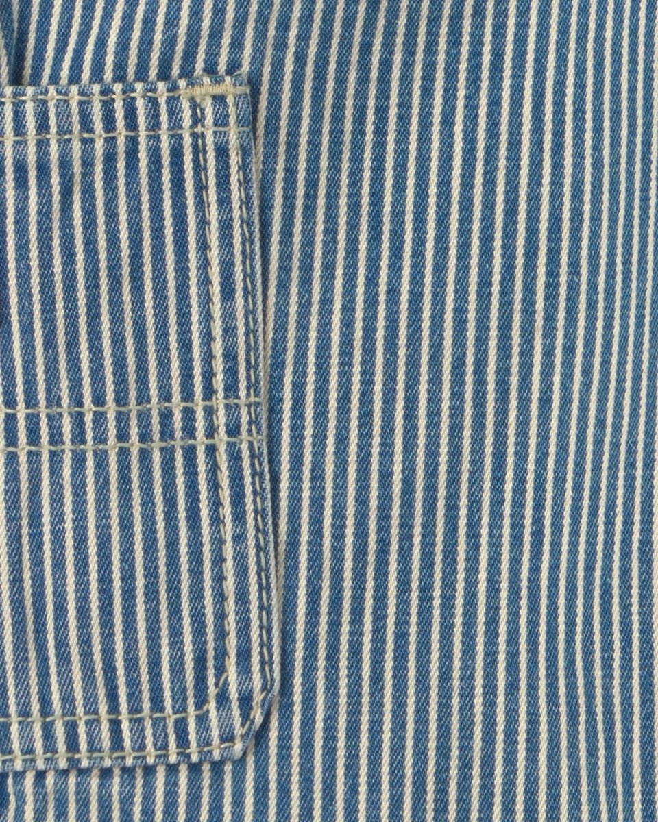 Vaquero carpintero holgado con rayas hickory, lavado claro - Carter's