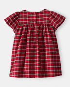 Vestido a cuadros rojos con braguita - Carter's