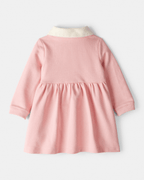 Vestido algodón con diseño rosa - Carter's