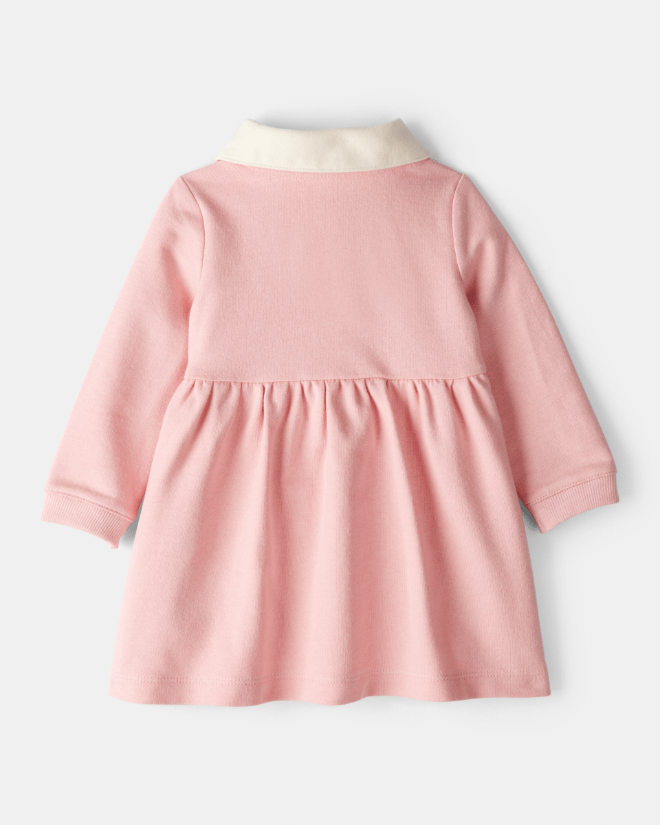 Vestido algodón con diseño rosa - Carter's