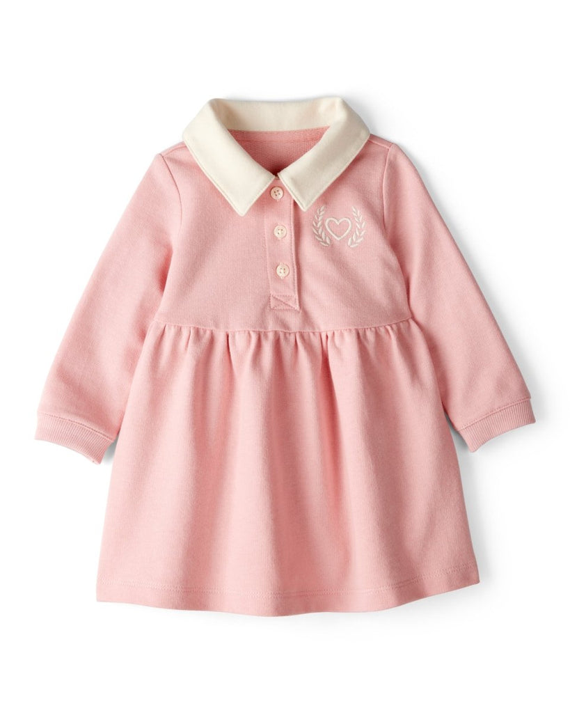 Vestido algodón con diseño rosa - Carter's