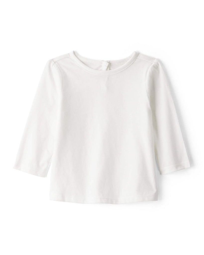 Vestido con camisa de manga larga cuadros y blanco - Carter's