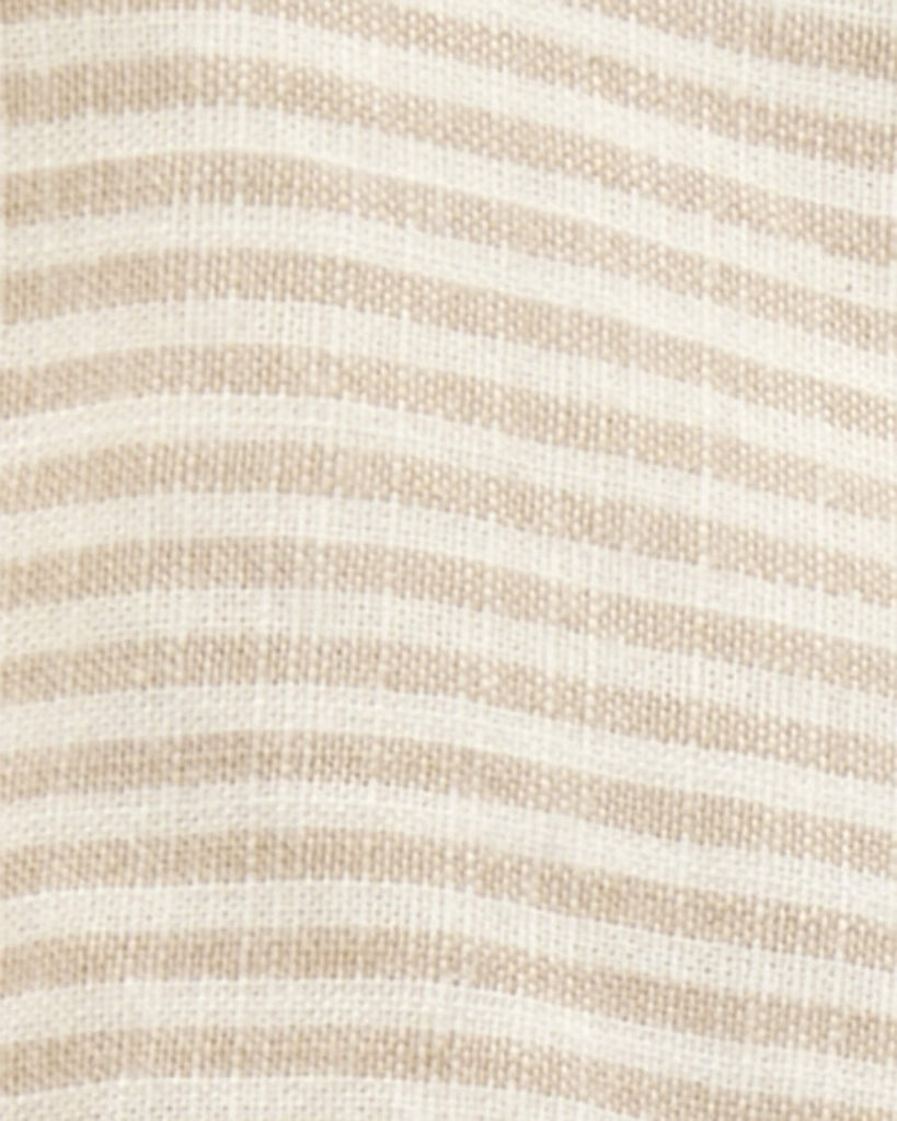 Vestido de algodón y vincha, diseño a rayas - Carter´s