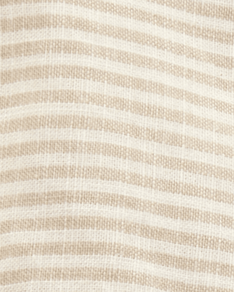 Vestido de algodón y vincha, diseño a rayas - Carter's