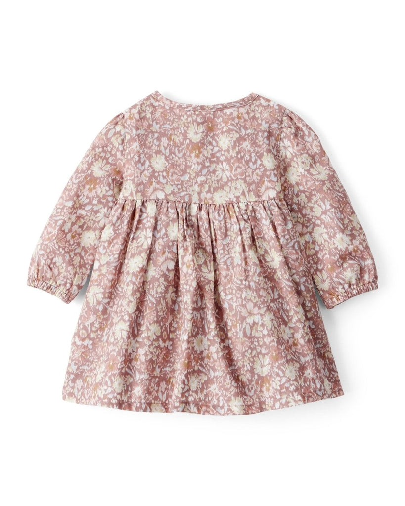 Vestido de tejido plano con estampado floral multicolor para bebé niña - Carter's