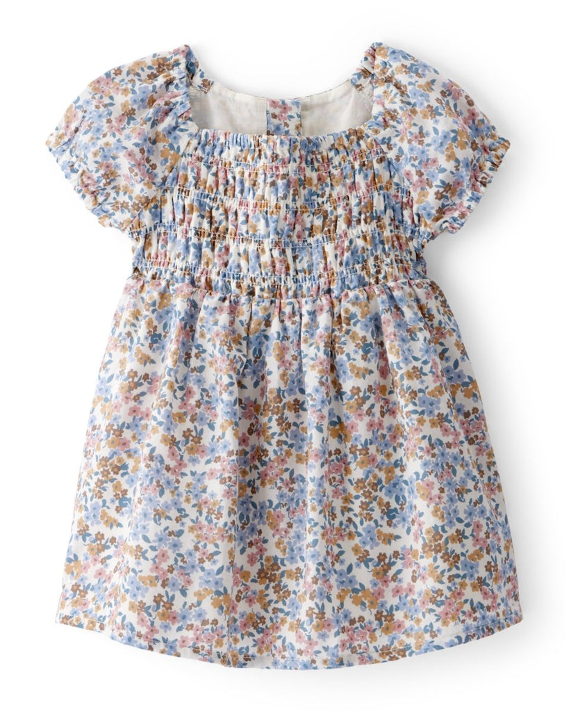 Vestido de tejido plano con estampado floral para bebé niña - Carter's