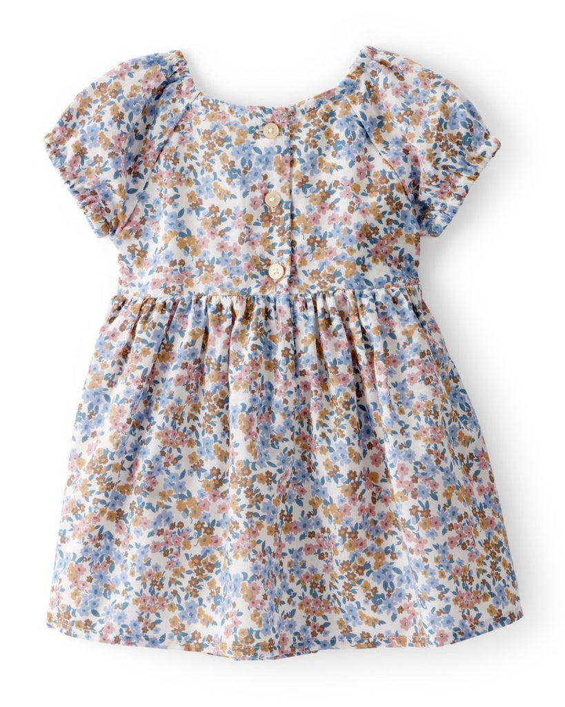 Vestido de tejido plano con estampado floral para bebé niña - Carter's
