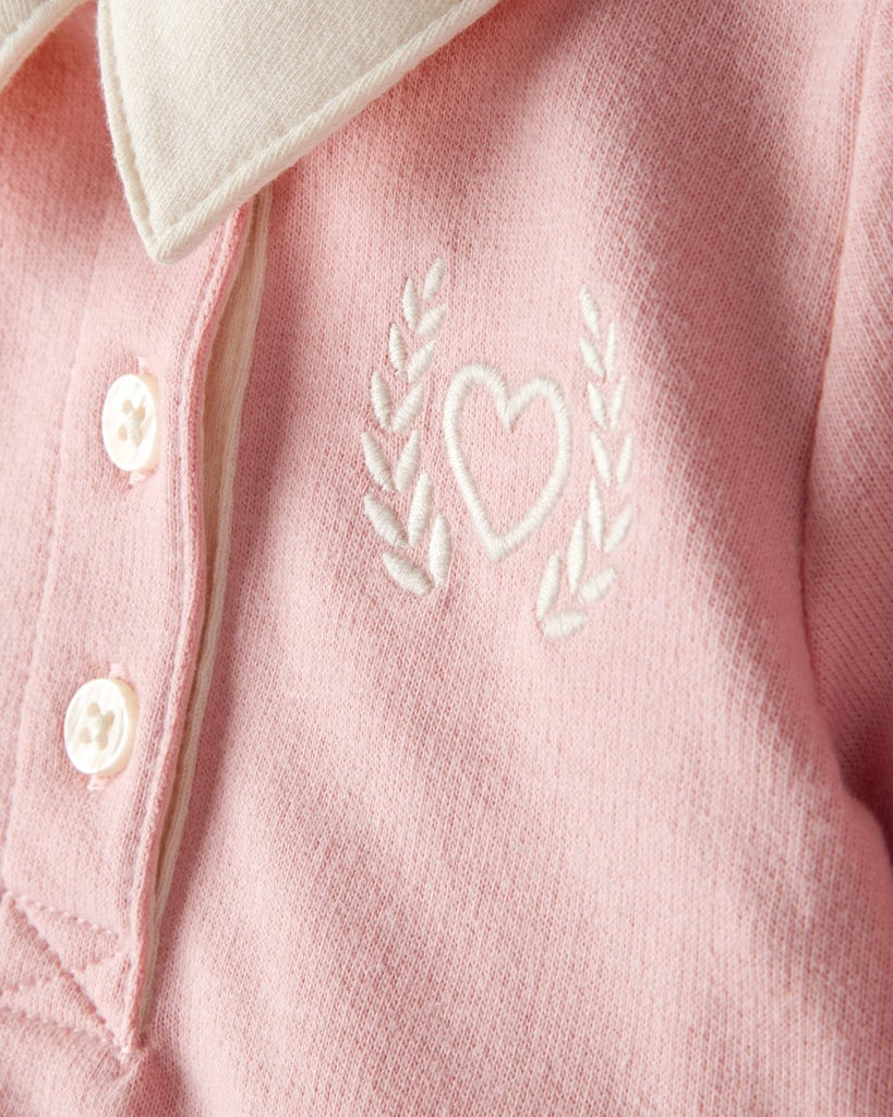 Vestido para bebé con diseño rosa - Carter's